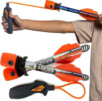 Kids jump rocket toy for outdoor play