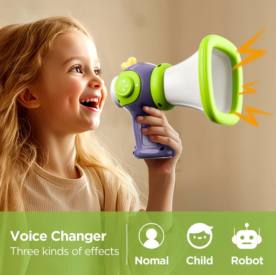 Kids karaoke microphone toy with sound effects