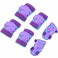 Kids and youth knee and elbow pads set for skating and sports