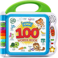 Kids learning book with animals and food words educational toy