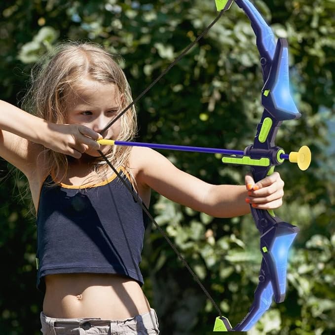 Kids LED activity toy with suction play pieces