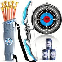 Kids LED bow and arrow set archery toy