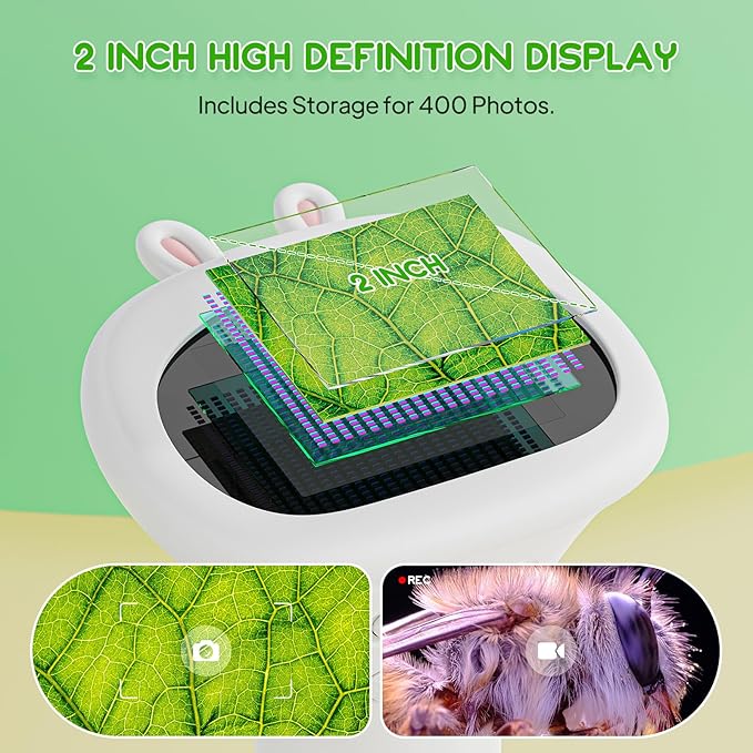 Kids magnification microscope educational STEM toy
