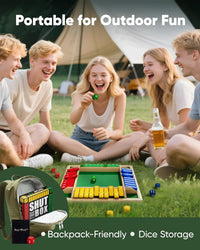 Kids math dice game Shut The Box for fun and learning