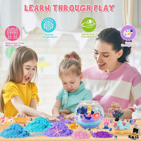 Kids mermaid arts and crafts kit for creative play