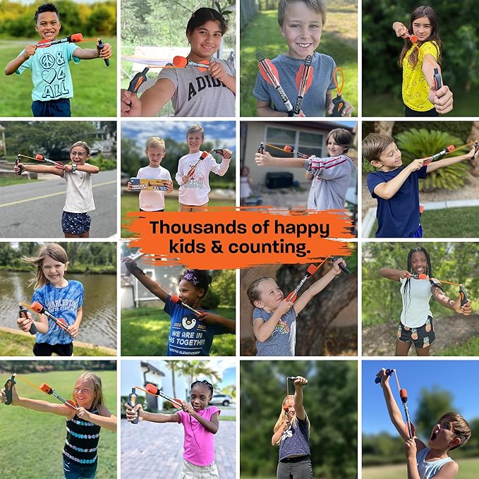 Kids outdoor activity rocket toy for active play