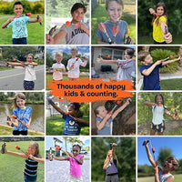 Kids outdoor activity rocket toy for active play