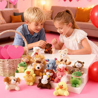 Party favor mini plush toys for kids, ideal for goodie bags and school gifts