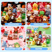 Party favor mini plush toys for kids, ideal for goodie bags and school gifts