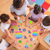 1000-piece toy set for children's parties, perfect for group play and rewards
