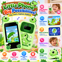 Kids phone digital camera displaying its photography function for taking pictures.