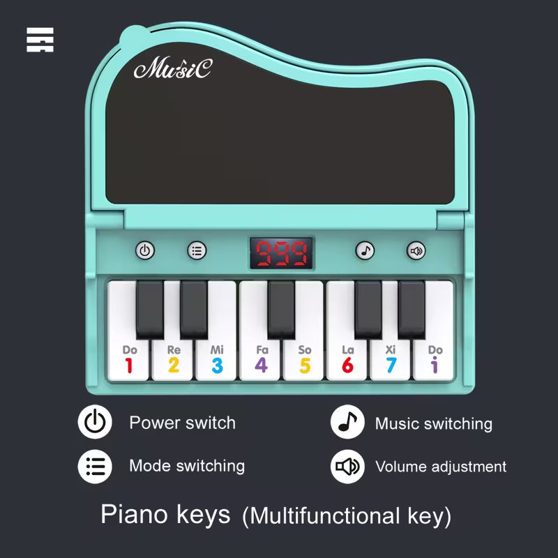 Kids piano keyboard toy with simple musical play features
