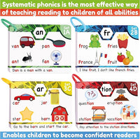 Kids Reading Flash Cards For Home And Classroom