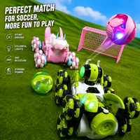 Kids remote control car with interactive movement