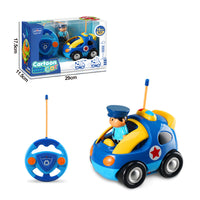 Kids remote control cars racing together