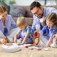 Kids science anatomy learning model for classroom and home activities