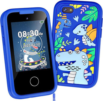 Kids Smartphone Toy For Boys And Girls Ages 3-10 Blue