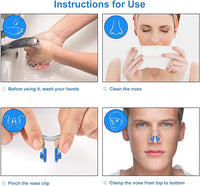 Swimming Nose Clips for Kids Age 7 Plus Training Use