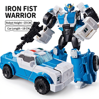 Kids transforming toy robots Optimus Prime Bumblebee