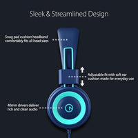 Kids travel headphones for airplane and tablet use