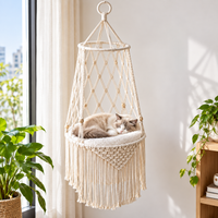 Kitten Window Hanging Bed with Compact Hammock Design