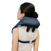 Kneading shoulder massager front view