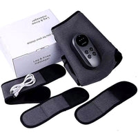 Knee massager featuring an integrated digital control panel