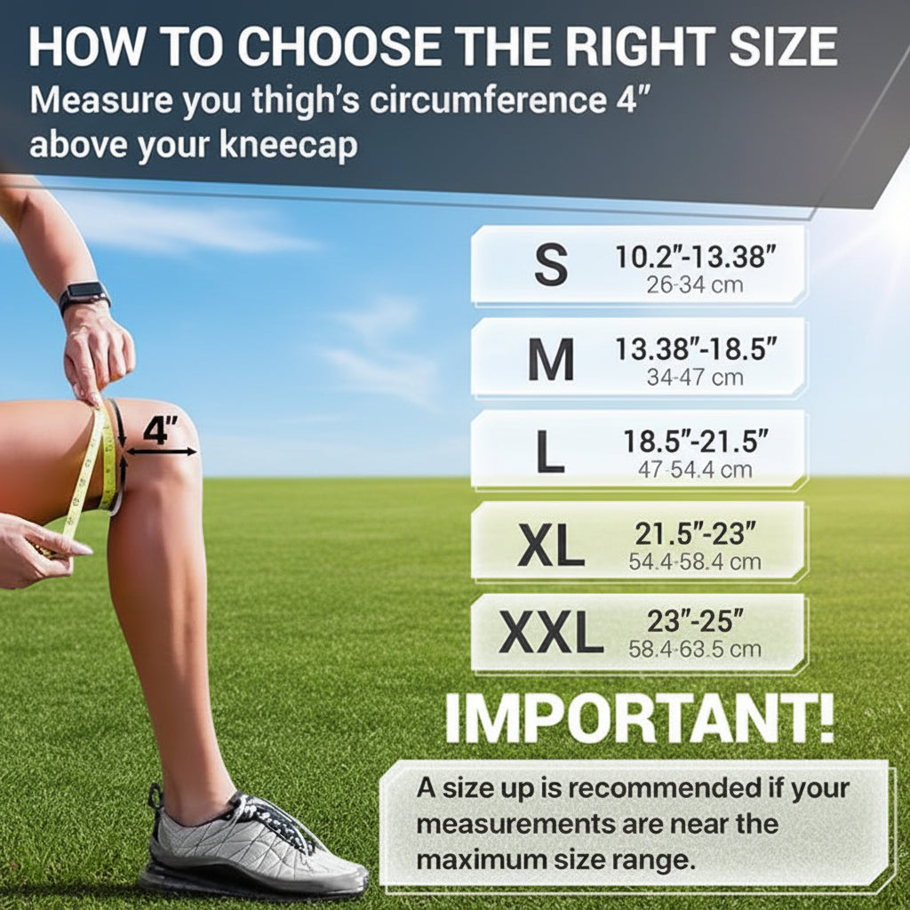  Knee support with comfortable gel pads