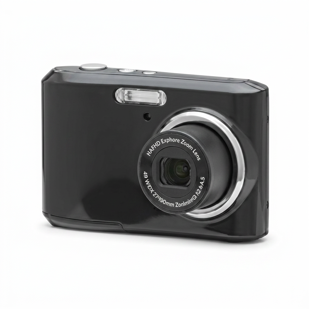 Kodak PIXPRO FZ45 digital camera front view with lens