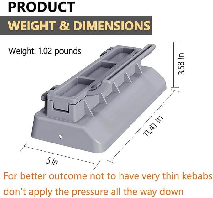 Manual kofta shaping mould with press design