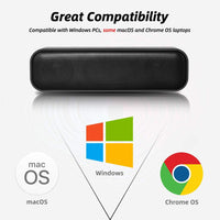 USB Laptop Speaker Plug and Play Connection PC