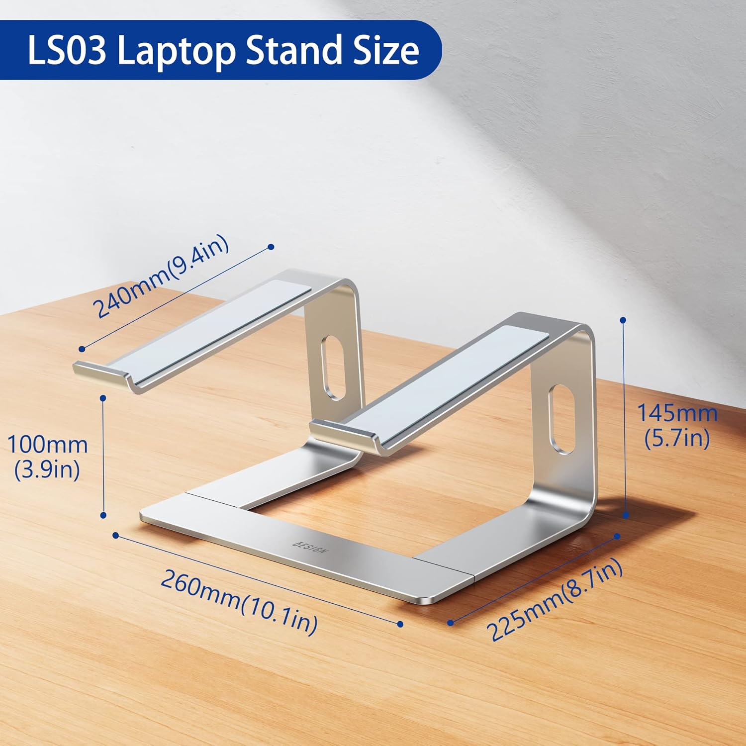 laptop stand compatible with 10 to 15.6 inch laptops