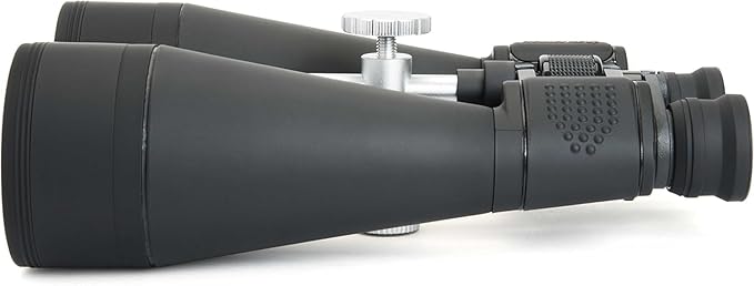 Large aperture binoculars for bright low light viewing