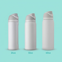 Large capacity insulated hydration water bottle for sports and travel