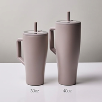 Large capacity tumbler for hydration and beverages
