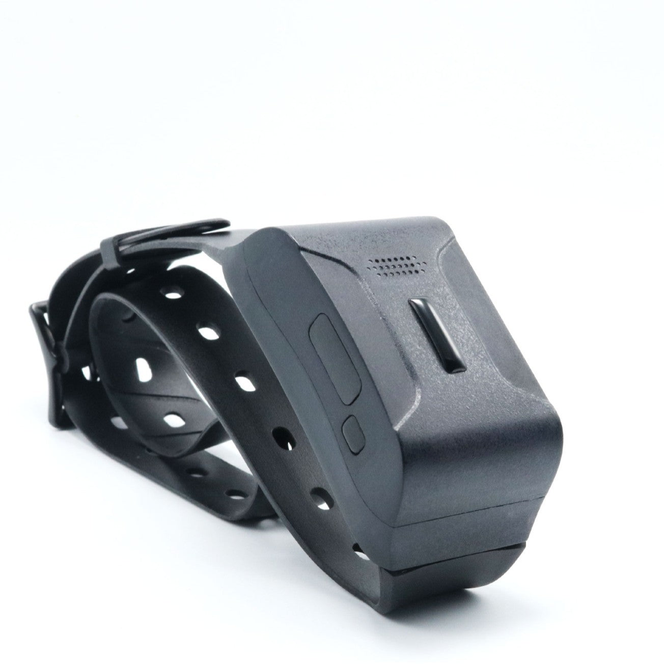 Large pet collar device for outdoor dog use