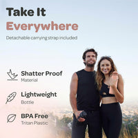 Large sports water bottle for fitness, outdoor, and daily use