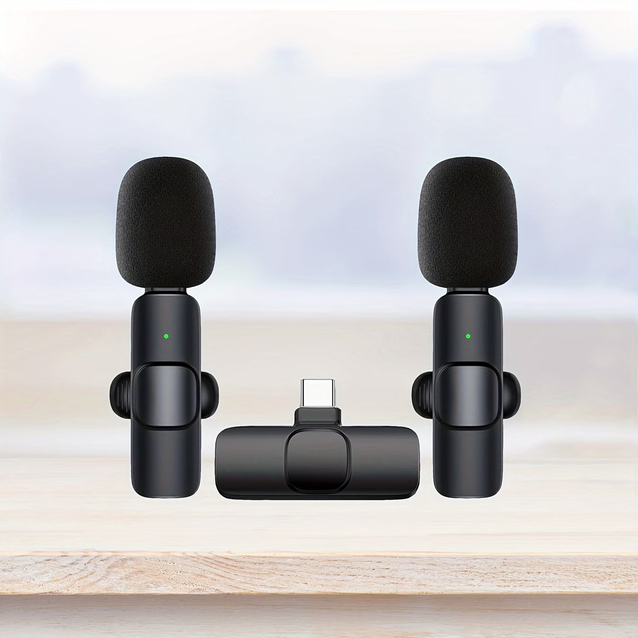 wireless mic charging cable setup