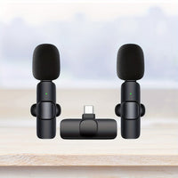 wireless mic charging cable setup