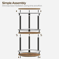 Rotating Lazy Susan organizer for kitchen essentials