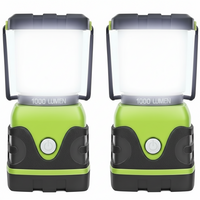 LED camping lantern with magnetic base for hands-free lighting