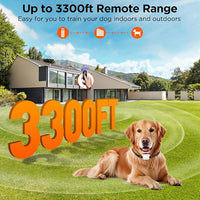 Dog Training Collar with Built-In LED Light