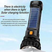 LED flashlight with emergency strobe light for safety and Signaling