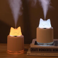 Humidifier with dual LED lighting feature
