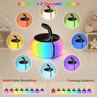 LED room décor table lamp for indoor lighting and home spaces