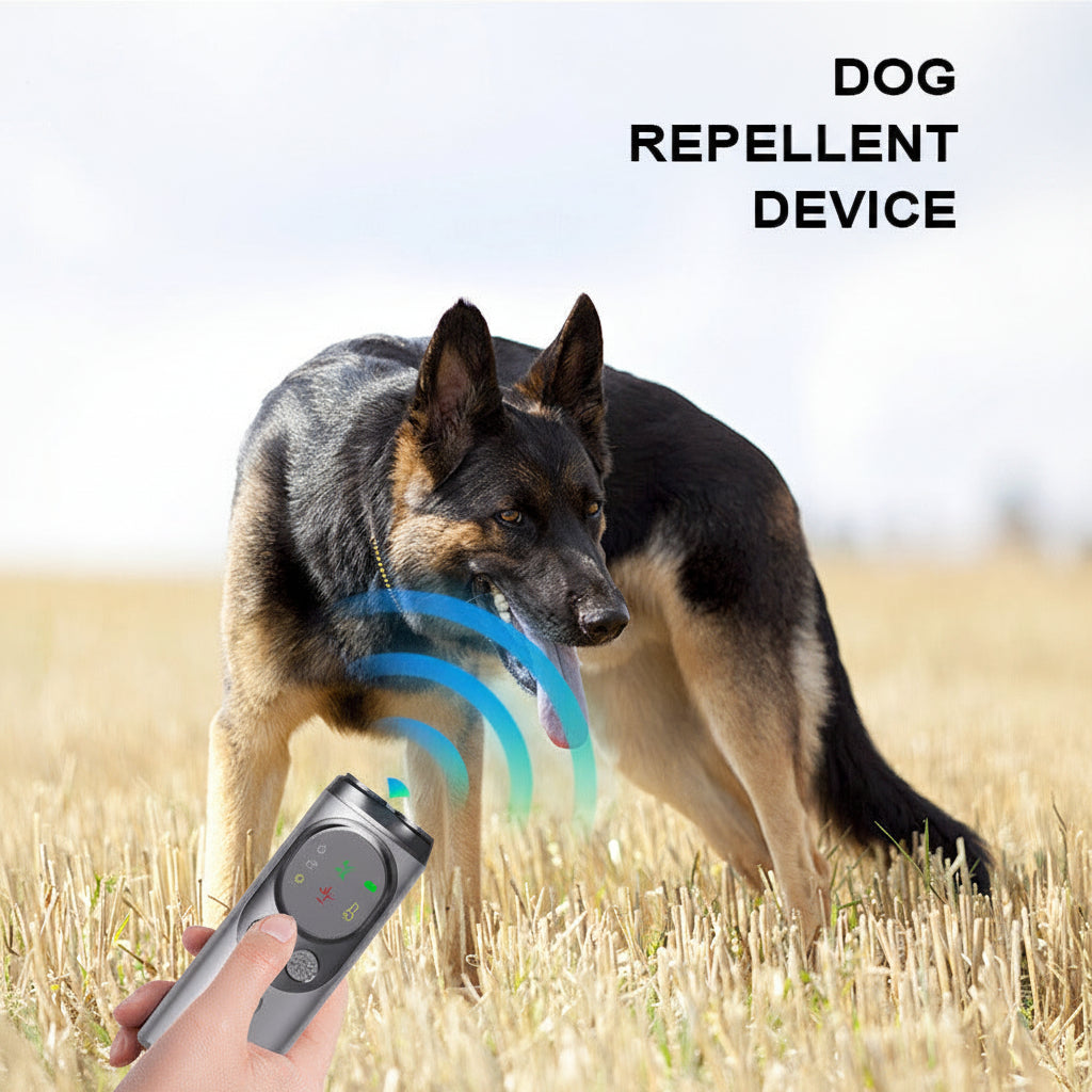 Ultrasonic Dog Training Device with Built-In LED Light