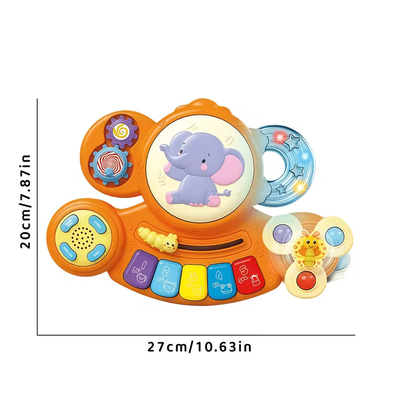 Light and sound educational baby toy for early learning