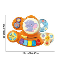 Light and sound educational baby toy for early learning