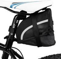 Lightweight bike seat storage bag for daily rides