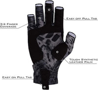 Lightweight gloves for fishing, kayaking, and outdoor activities